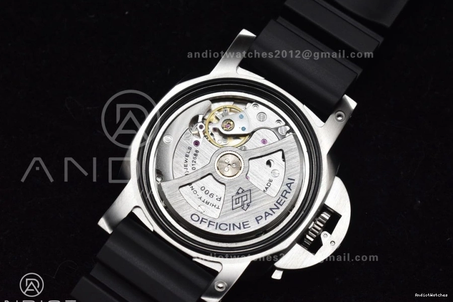 Black PAM2223 White Rubber 42mm on Strap Submersible Edition Best MoistureWicking Dial P 990 VSF 0506